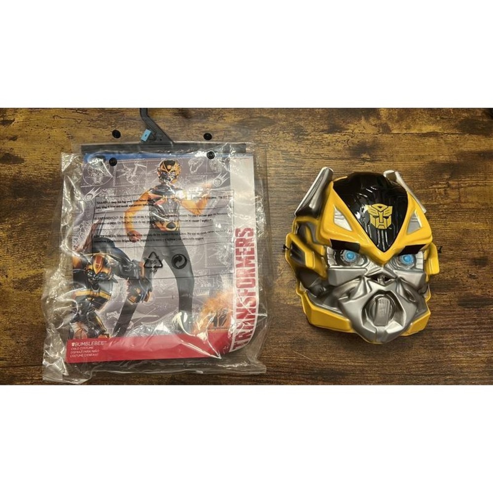 Transformers Bumblebee Costume Disguise Boys Small 6 Mask Only 2014